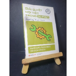 Giải quyết mọi vấn đề trong 20 phút 2016 mới 70% bẩn bìa, ố, bị ẩm, gập bìa, có chữ viết HCM0906 KỸ NĂNG Rebooks.vn