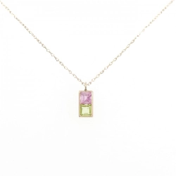 K10YG Tourmaline Necklace - Hàng hiệu Authentic
