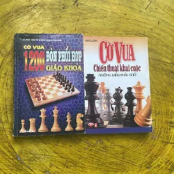 COMBO CỜ VUA: CHIẾN THUẬT KHAI CUỘC- 1200 ĐÒN PHỐI HỢP GIÁO KHOA