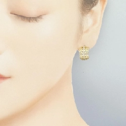 K18YG Bông tai kim cương 0.14CT - Hàng hiệu Chính hãng 866768