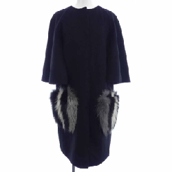 FENDI Áo khoác túi lông cáo FF7818 W1D - Hàng hiệu Chính hãng