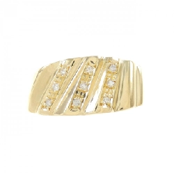 Nhẫn kim cương K18YG 0.06CT 671675