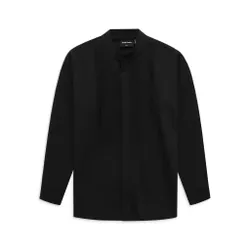 Áo sơ mi cổ tàu nam màu đen size S SomeHow mặc 1 lần 564891