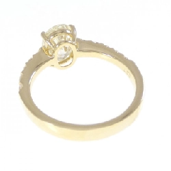 Nhẫn kim cương K18YG 1.531CT VLY SI2 cắt oval - Hàng hiệu Authentic 874058