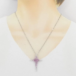 Dây chuyền Sapphire PT950/PT850 1.74CT - Hàng hiệu Chính hãng 864895