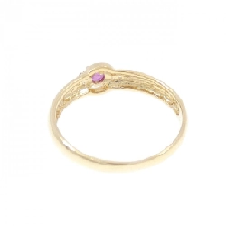 Nhẫn Ruby K18YG 0.14CT - Hàng hiệu Chính hãng 851153