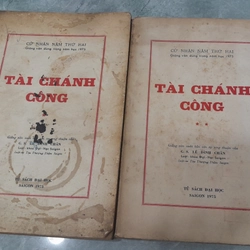 TÀI CHÁNH CÔNG - Cử Nhân Năm Thứ Hai (quyển 1+ 2)