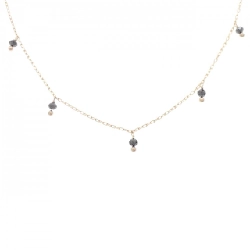 K18PG Dây chuyền kim cương 0.80CT - Hàng hiệu Chính hãng