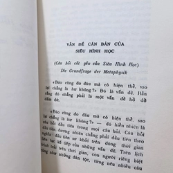 Vấn đề cơ bản của siêu hình học: Trăng Châu Thổ- Martin Heidegger (dịch giả Bùi Giáng) 224625