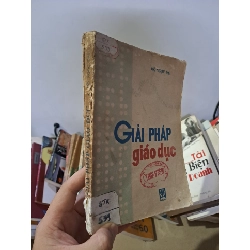 Giải pháp giáo dục mới 70% chóc gáy Hồ Ngọc Đại 1991 HCM0308 GIÁO TRÌNH, CHUYÊN MÔN