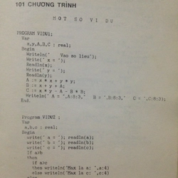 101 THUẬT TOÁN VÀ CHƯƠNG TRÌNH 495341