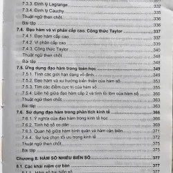 GIÁO TRÌNH TOÁN CAO CẤP CHO CÁC NHÀ KINH TẾ 759932