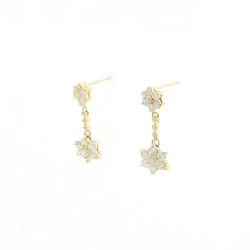 Bông tai kim cương K18YG hình hoa 1.00CT - Hàng hiệu Chính hãng 871464