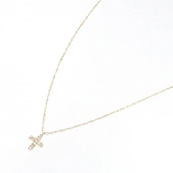 Dây chuyền kim cương chéo Belsiora 0.07CT - Hàng hiệu Authentic 841916