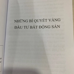 NHỮNG BÍ QUYẾT VÀNG ĐẦU TƯ BẤT ĐỘNG SẢN - THẠC SỸ BÙI HỮU HƯỞNG 521547