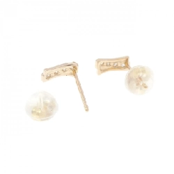 K18PG Bông tai Cubic - Hàng hiệu Chính hãng 867111