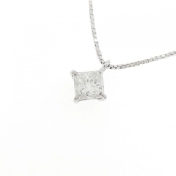 K18WG Solitaire Dây chuyền kim cương 0.310CT - Hàng hiệu Chính hãng 861067