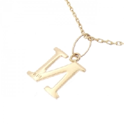 K18YG Chữ cái N Dây chuyền - Hàng hiệu Chính hãng 857739