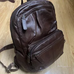 Balo nữ 28*35*10 da thật 2hand