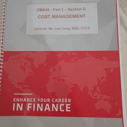 Sách ôn thi chứng chỉ kế toán quản trị Mỹ CMA 142745