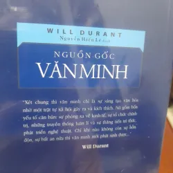 Will Durant - NGUỒN GỐC VĂN MINH 1043598