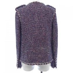 Áo khoác không cổ CHANEL 633318