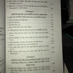 Chế độ quan lại triều Lê Sơ (1428 - 1527) và những giá trị tham khảo cho cải cách chế độ… 703632