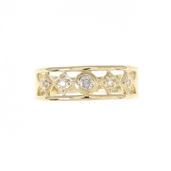 Nhẫn kim cương K18YG 0.10CT - Hàng hiệu Authentic 856116