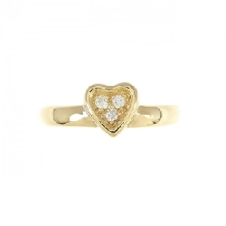 Nhẫn kim cương hình trái tim K18YG 673267