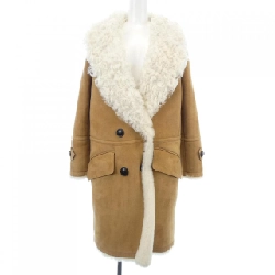 【Mã giảm giá】Burberry BURBERRY Áo khoác lông cừu