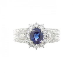 Nhẫn Sapphire PT900 0.74CT - Hàng hiệu Chính hãng 852402