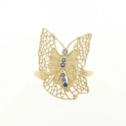 Nhẫn Sapphire Bướm K18YG 0.05CT 671839