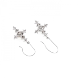 K18WG Bông tai kim cương 0.34CT - Hàng hiệu Chính hãng 870769