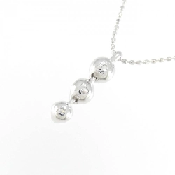 PT/K18WG Dây chuyền kim cương ba viên 0.30CT - Hàng hiệu Chính hãng 863270