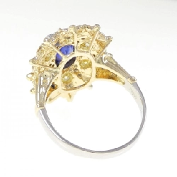 Nhẫn Sapphire K18YG/PT900 1.03CT - Hàng hiệu Chính hãng 848966