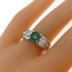 Nhẫn Emerald PT900 0.57CT 672124