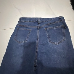 Quần jean xanh đậm size L 55kg, còn mới 304578