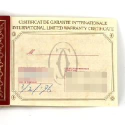 Cartier Must de Cartier SM GP W1000653 GP Quartz - Hàng hiệu Authentic 875259