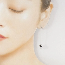 K18WG Onyx Bông tai - Hàng hiệu Chính hãng 865068