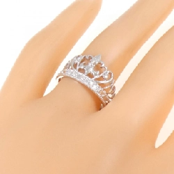 Nhẫn kim cương K14WG Tiara - Hàng hiệu Chính hãng 847083