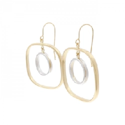 K18YG/K18WG Bông tai - Hàng hiệu Authentic 876831