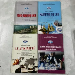 Giáo trình dành cho QT khách sạn, du lịch, lữ hành… (Combo 16 cuốn) 1011040