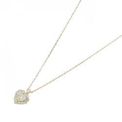 K18YG Dây chuyền hình trái tim kim cương 0.30CT - Hàng hiệu Chính hãng 860182