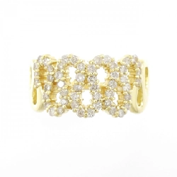 Nhẫn kim cương K18YG 0.50CT 672863