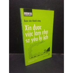 Xin được việc làm nhờ sơ yêu lý lịch - Bước đến thành công 2006 mới 70% ố vàng bẩn HCM2404 kỹ năng 138394