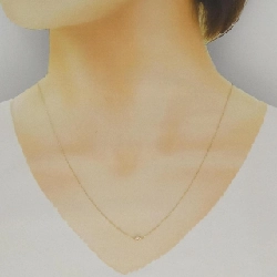 K18YG Solitaire Dây chuyền kim cương 0.05CT - Hàng hiệu Chính hãng 857500