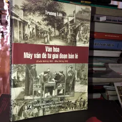 Văn hóa - Mấy vấn đề từ giai đoạn bản lề (Cuối thế kỷ XIX - đầu thế kỷ XX)