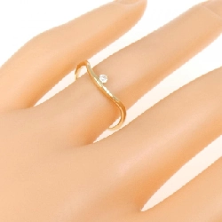 【Remake】Nhẫn kim cương K18YG 0.03CT 673178