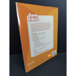 Family and friends 4 Workbook mới 80% bẩn bìa, ố nhẹ, tróc bìa, tróc gáy HCM2811 Naomi Simmons HỌC NGOẠI NGỮ 356634