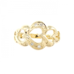 Nhẫn kim cương hình trái tim K18YG 0.03CT 666023